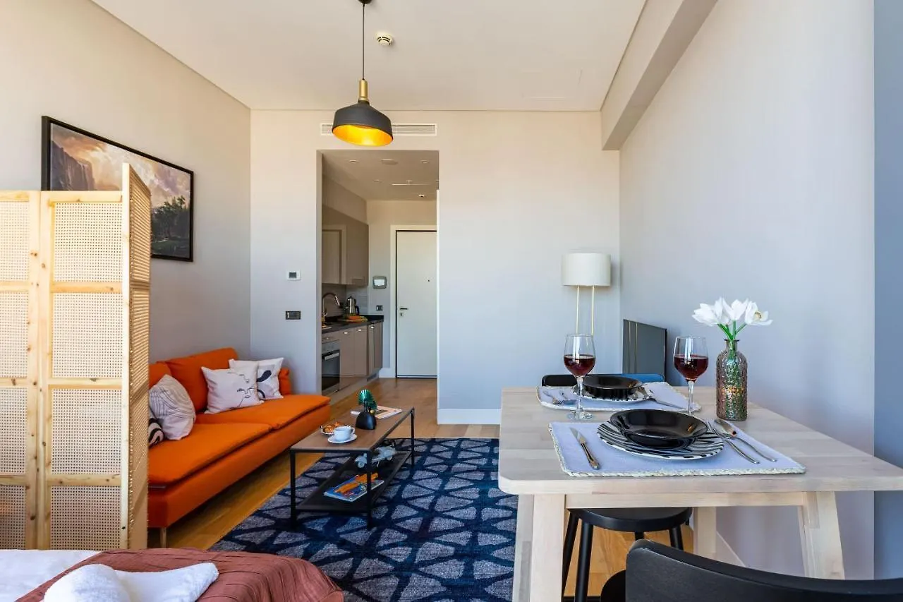 Modern Studio Flat With Panoramic City View In Atasehir Istanbul 0*,